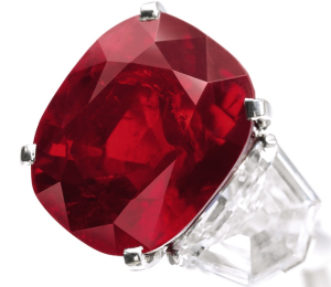 the sunrise ruby at 25 - 59 carats this rare pigeon